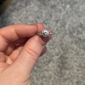 Pandora Silver Sparkle Ring
